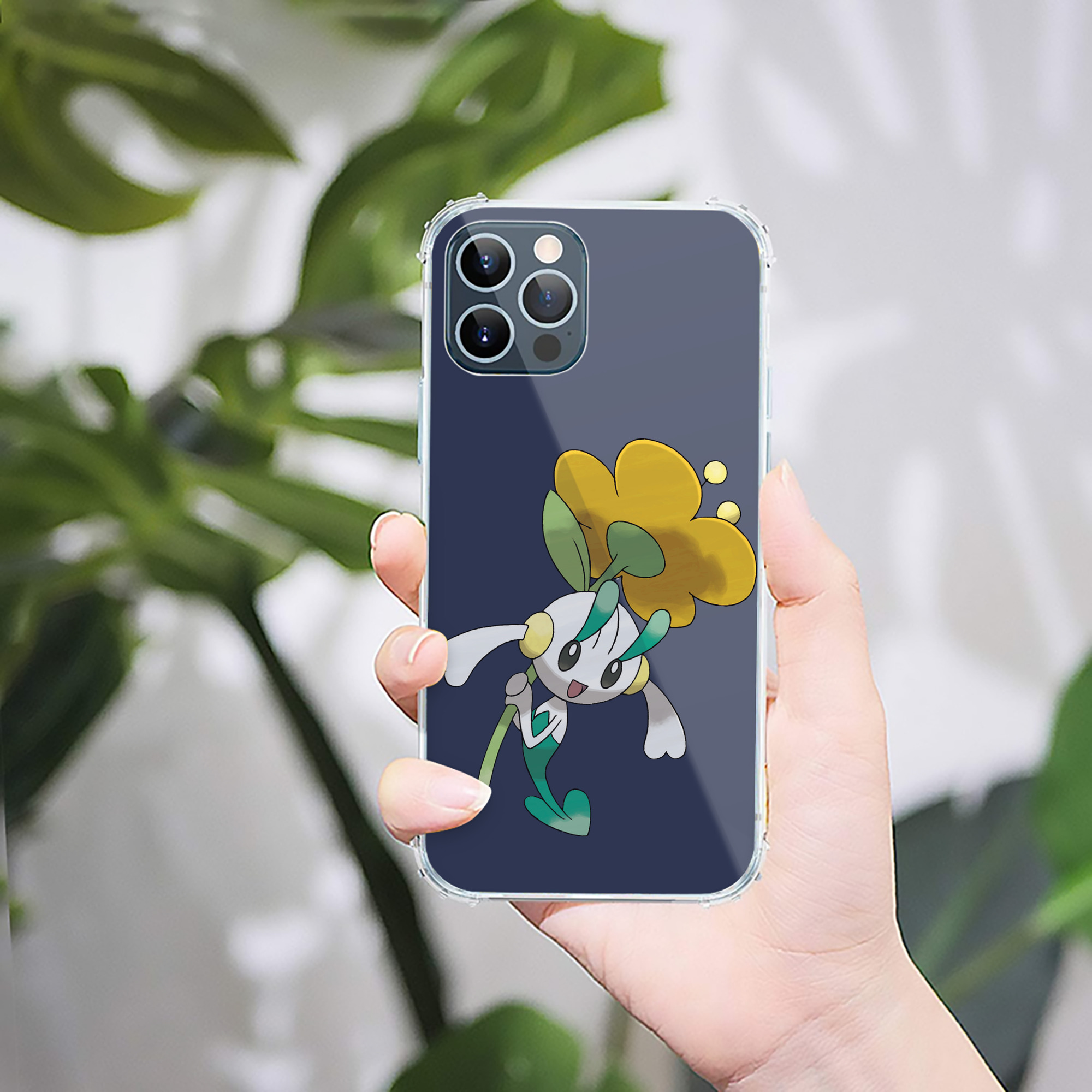（画像用） ポケットモンスター Pokémon 【iPhone 12シリーズ対応】透明スマホケース（クリアソフトケース）